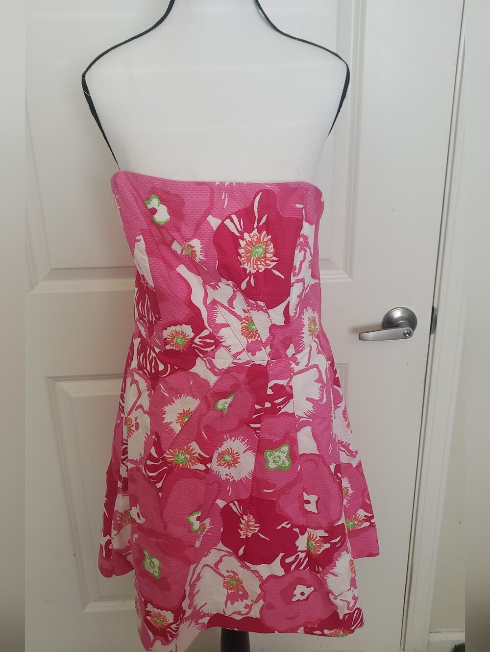 Lilly Pulitzer Floral Strapless Dress